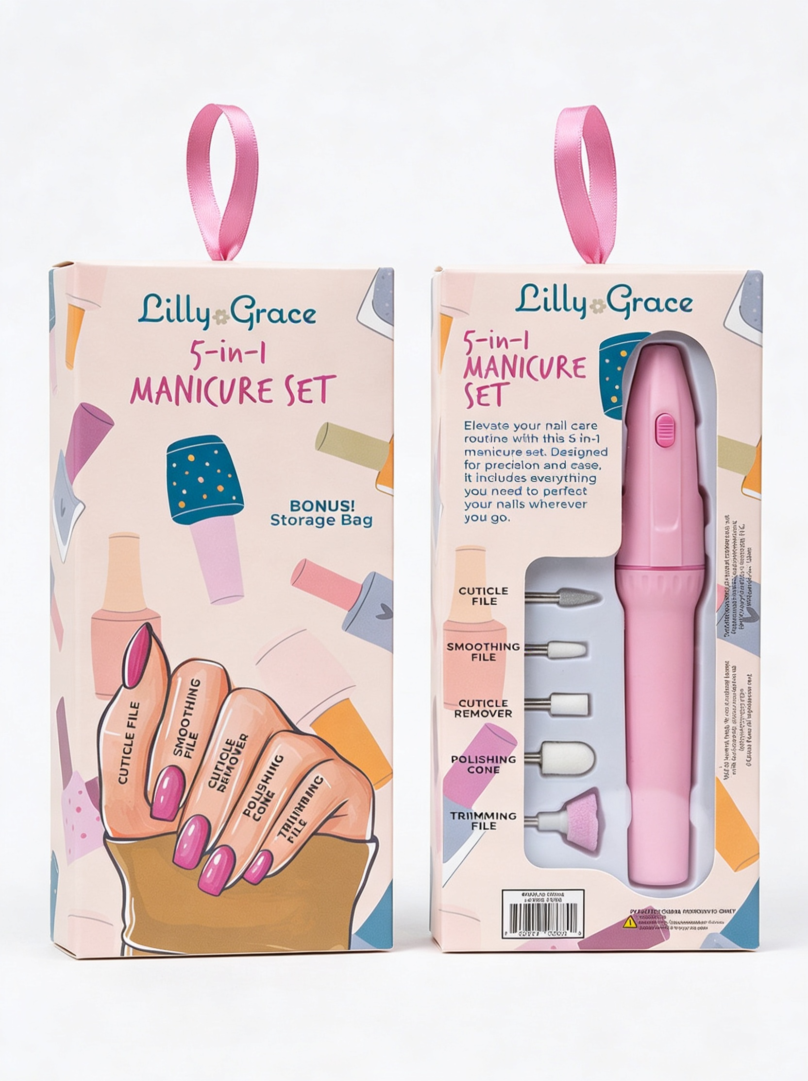 5-in-1 Electric Manicure Set